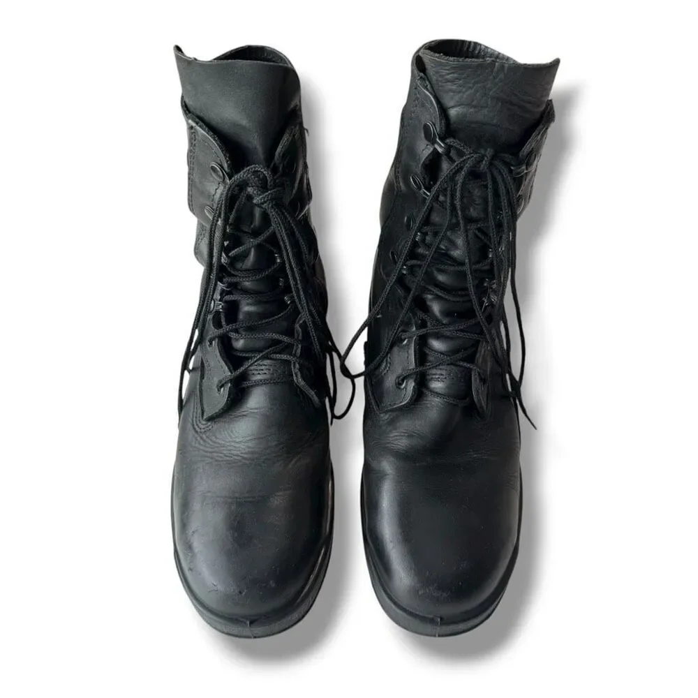 Belleville Men's Combat Boots Steel Toe Vibram Sole Black Size 7XW